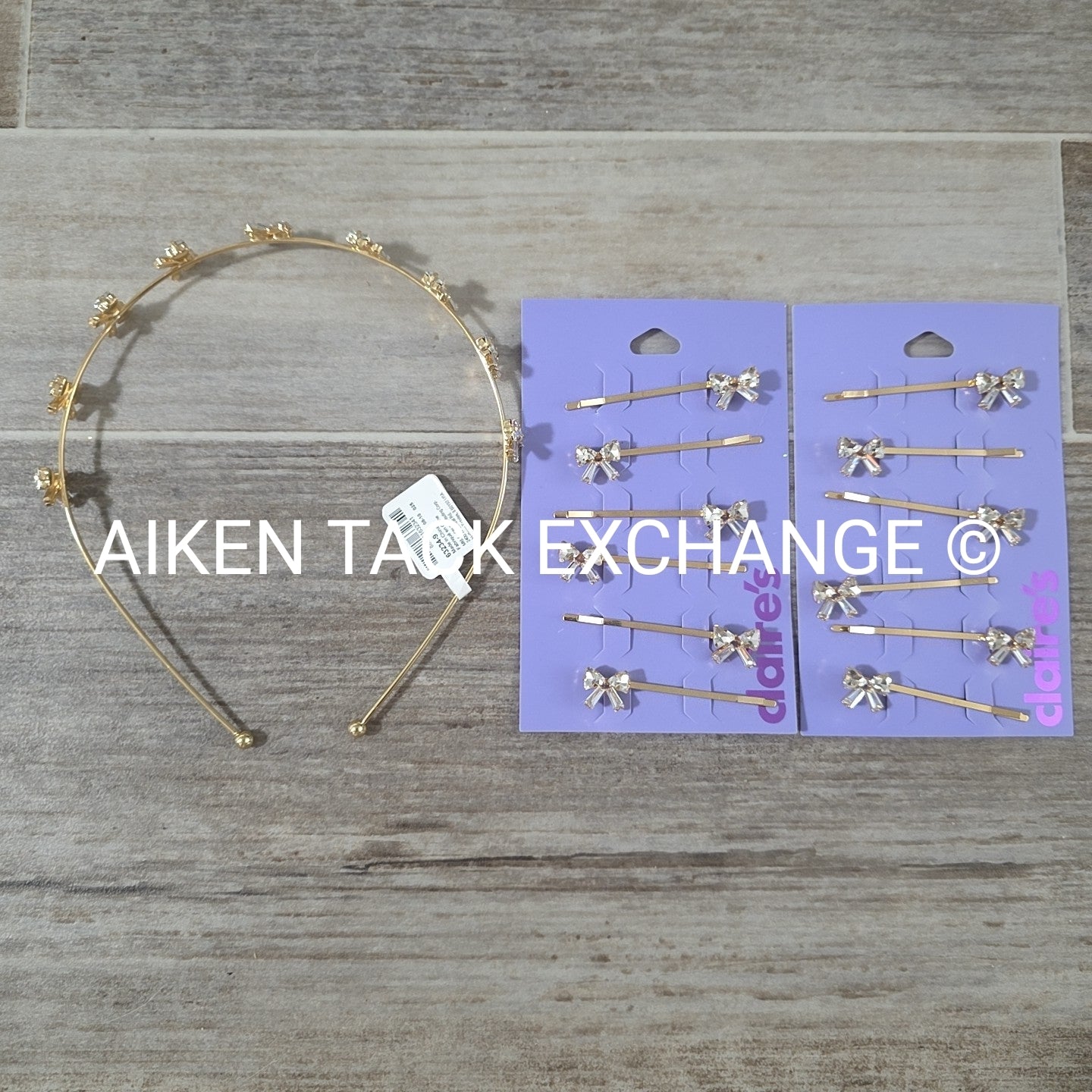 Claire's Hair Bundle - 1 Headband, 12 Hair Clips