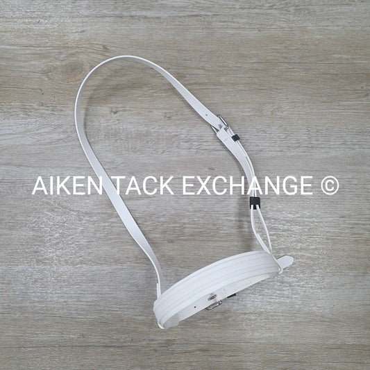 Jacks Beta Noseband, White, Size Cob / Full
