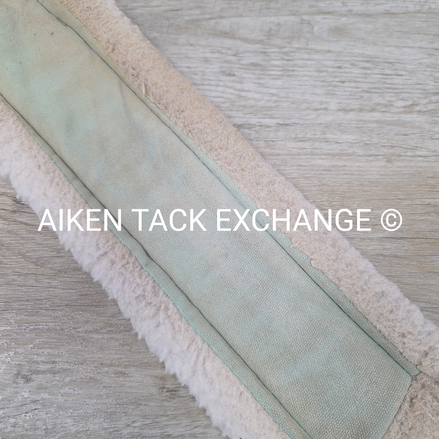 HFP Fleece Girth with Double End Elastic, Brown, 46"