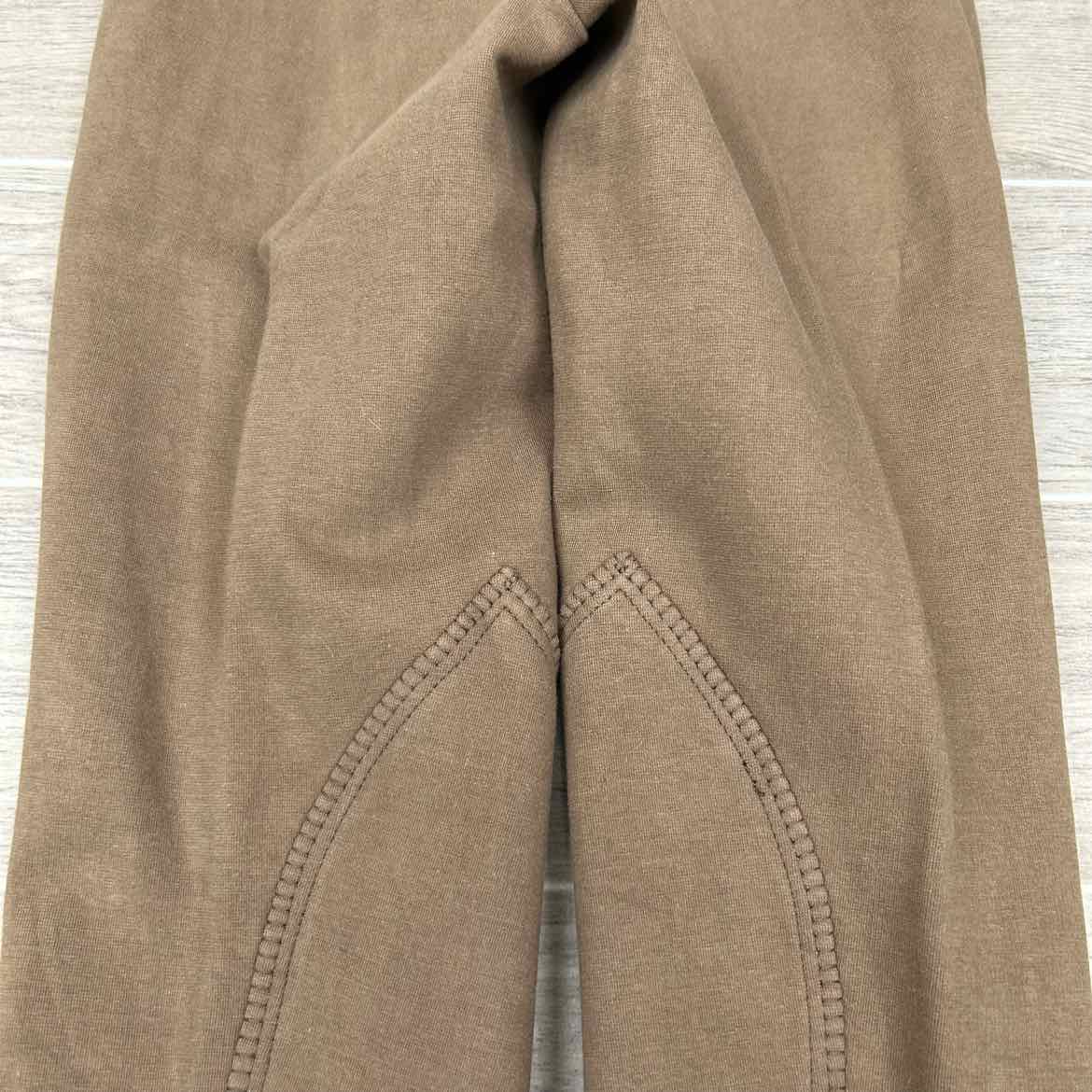 Eqituff Women's Knee Patch Breeches, Brown, Size 24 L, Brand New