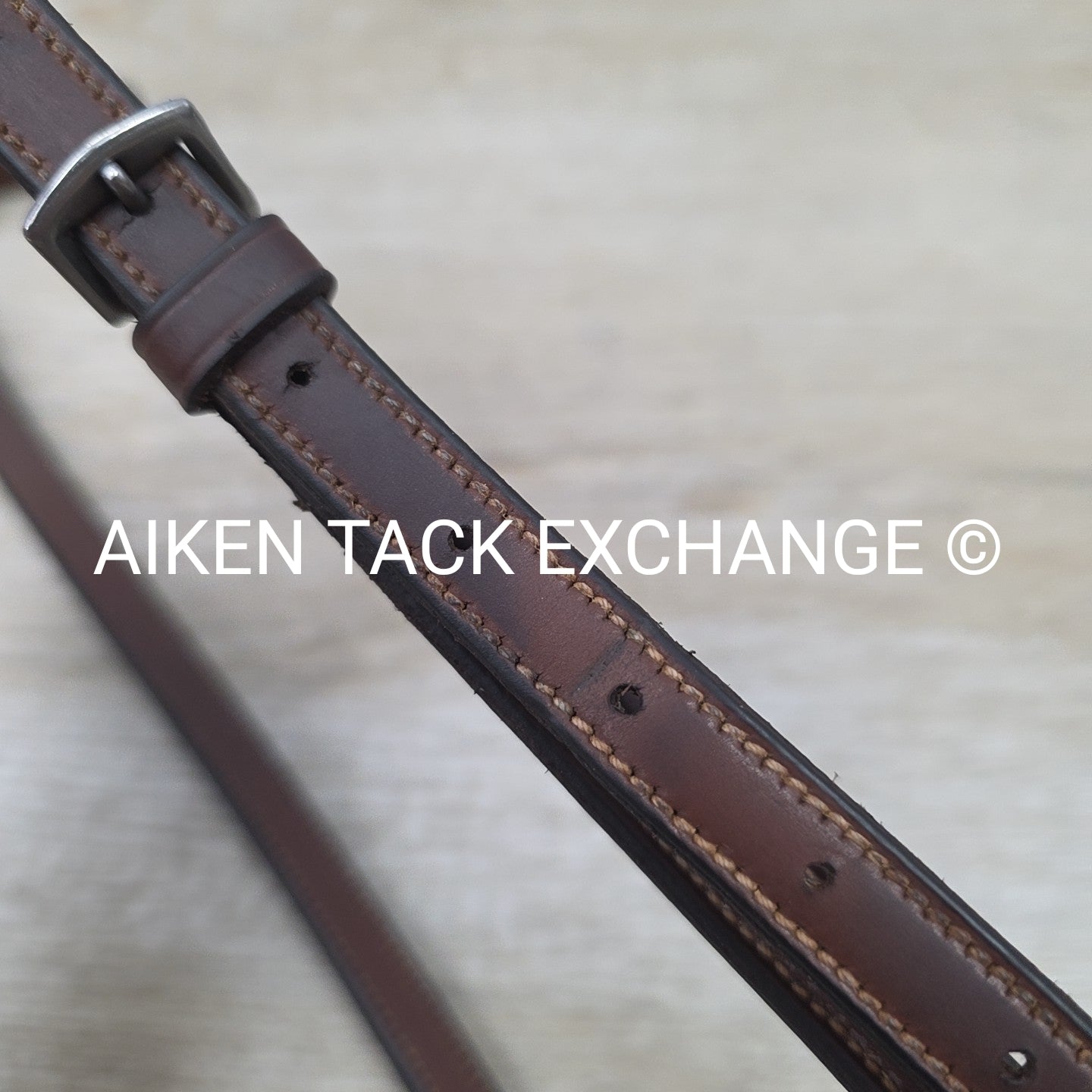 Crosby Square Raised Standing Martingale, Brown, Size Full