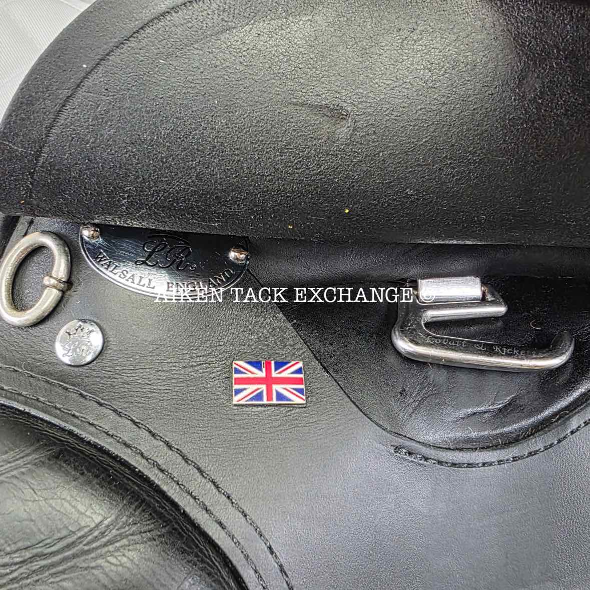 **On Trial** 2013 Lovatt & Ricketts Berkeley Dressage Saddle, 17" Seat, M/MW Tree, Wool Flocked Panels