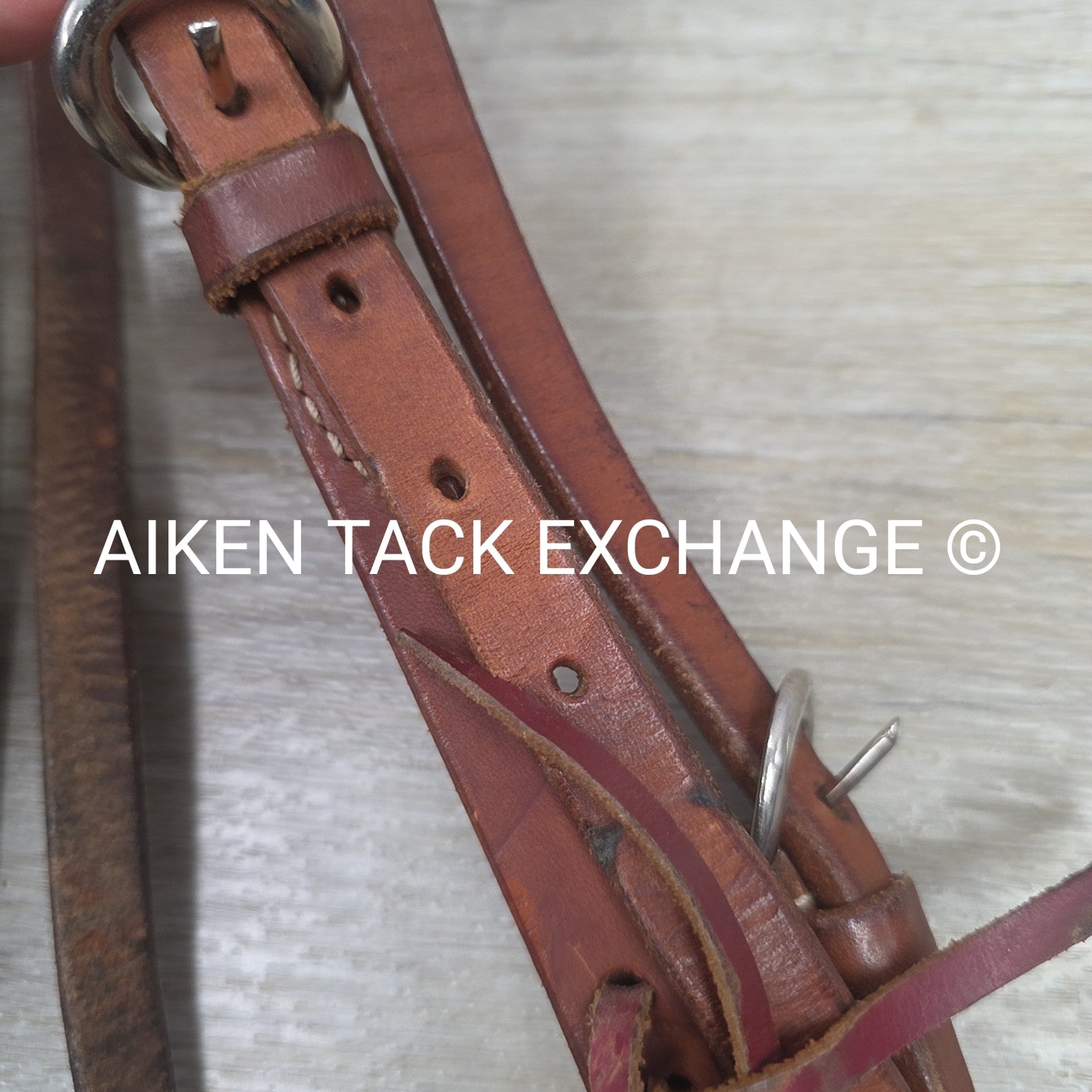 Western Browband Headstall, No Reins, Brown, Size Full