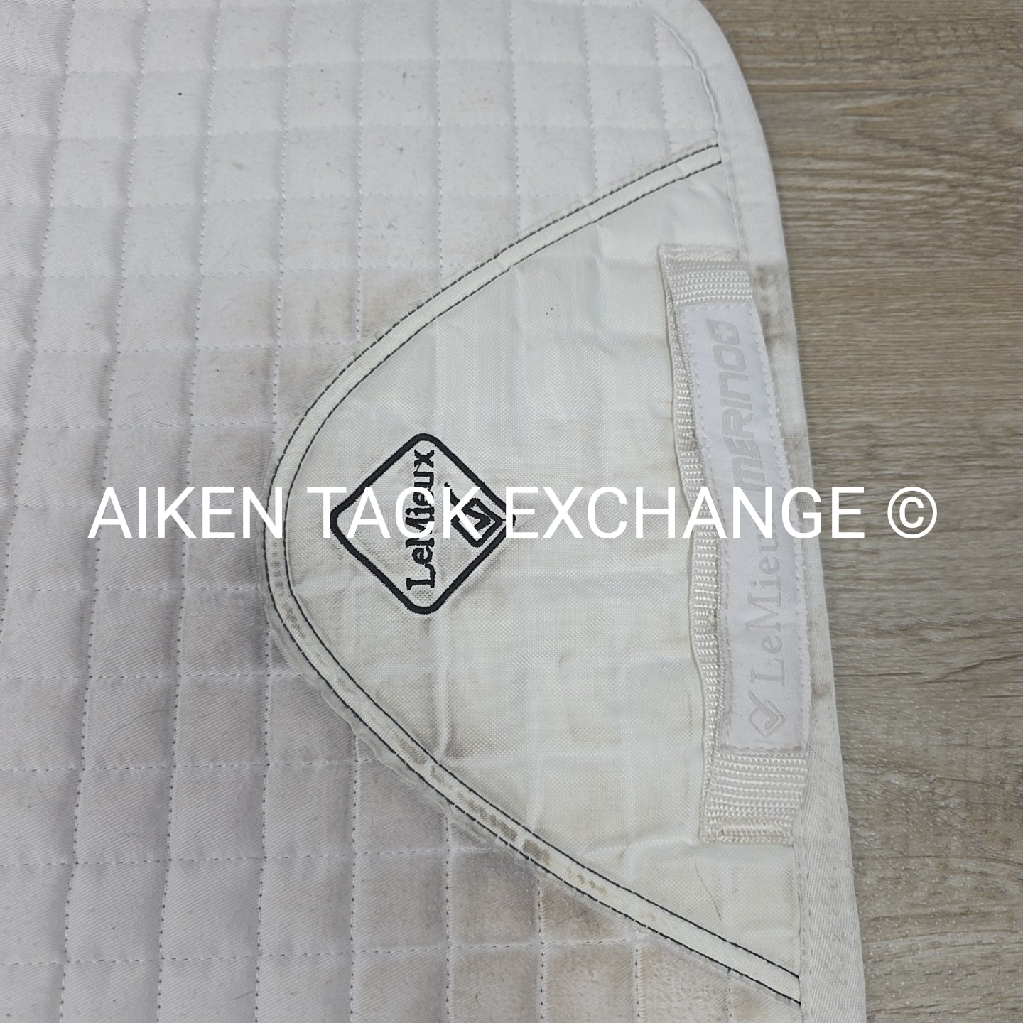 LeMieux Merino Half Lined Square Dressage Saddle Pad, Large