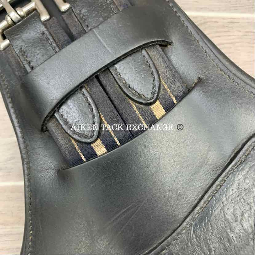 Antares Short Belly Guard Stud Girth, Black, 20"