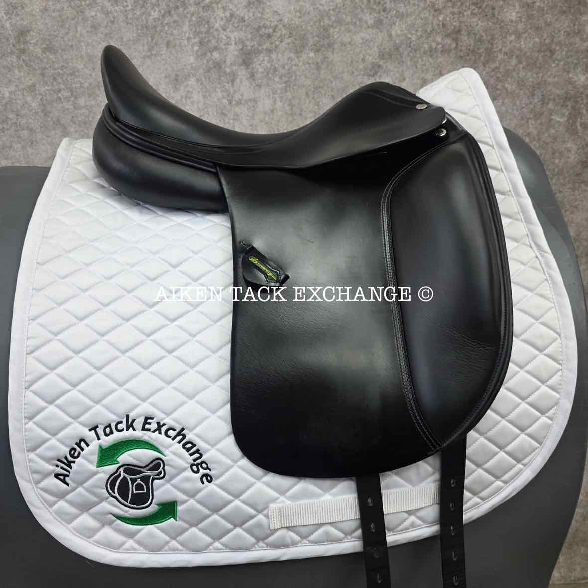2014 Amerigo Vega Dressage Saddle, 17" Seat, Medium Wide, Wool Flocked Panels
