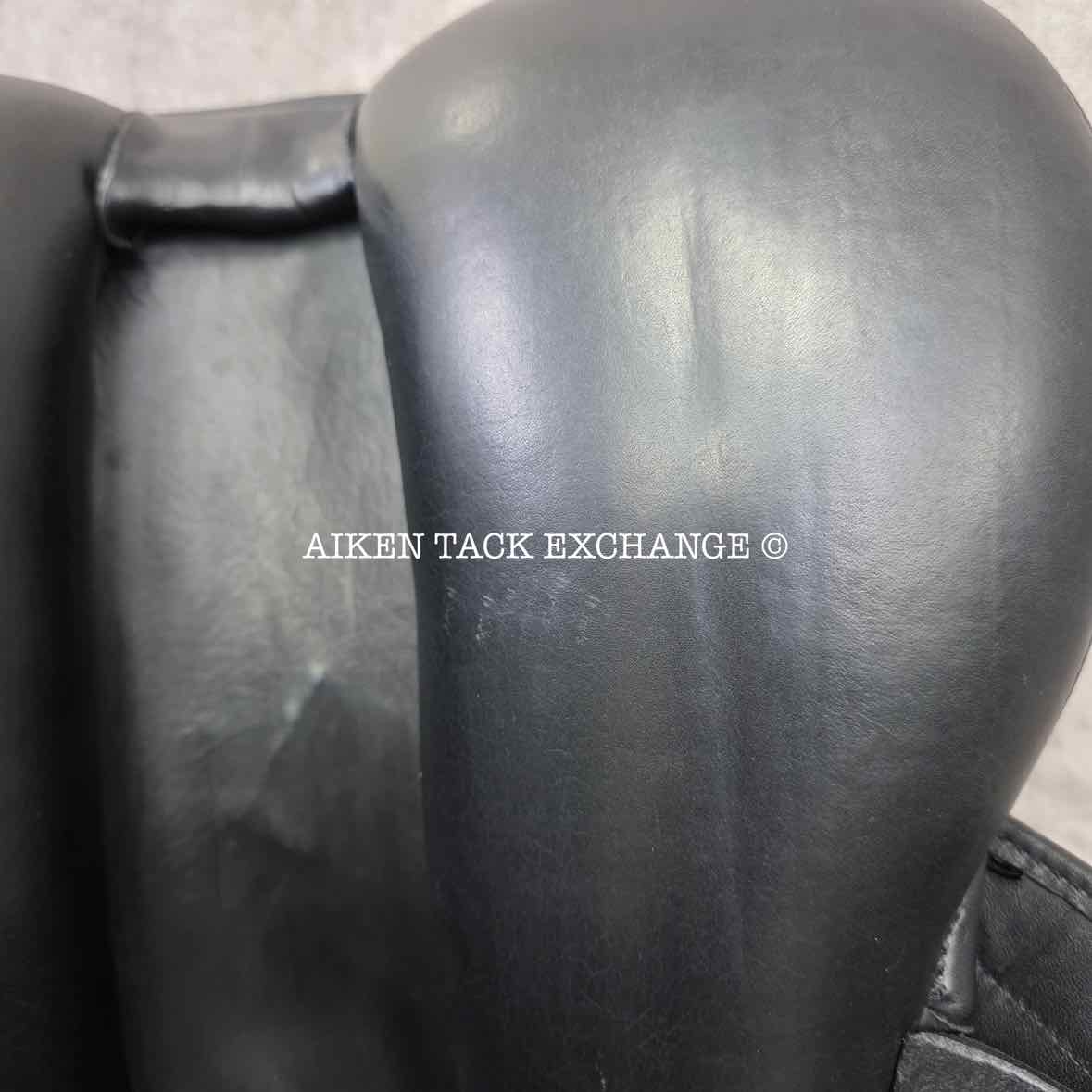 Marcel Toulouse Alissa Platinum Genesis Dressage Saddle, 17.5" Seat, Adjustable Tree, Wool Flocked Panels