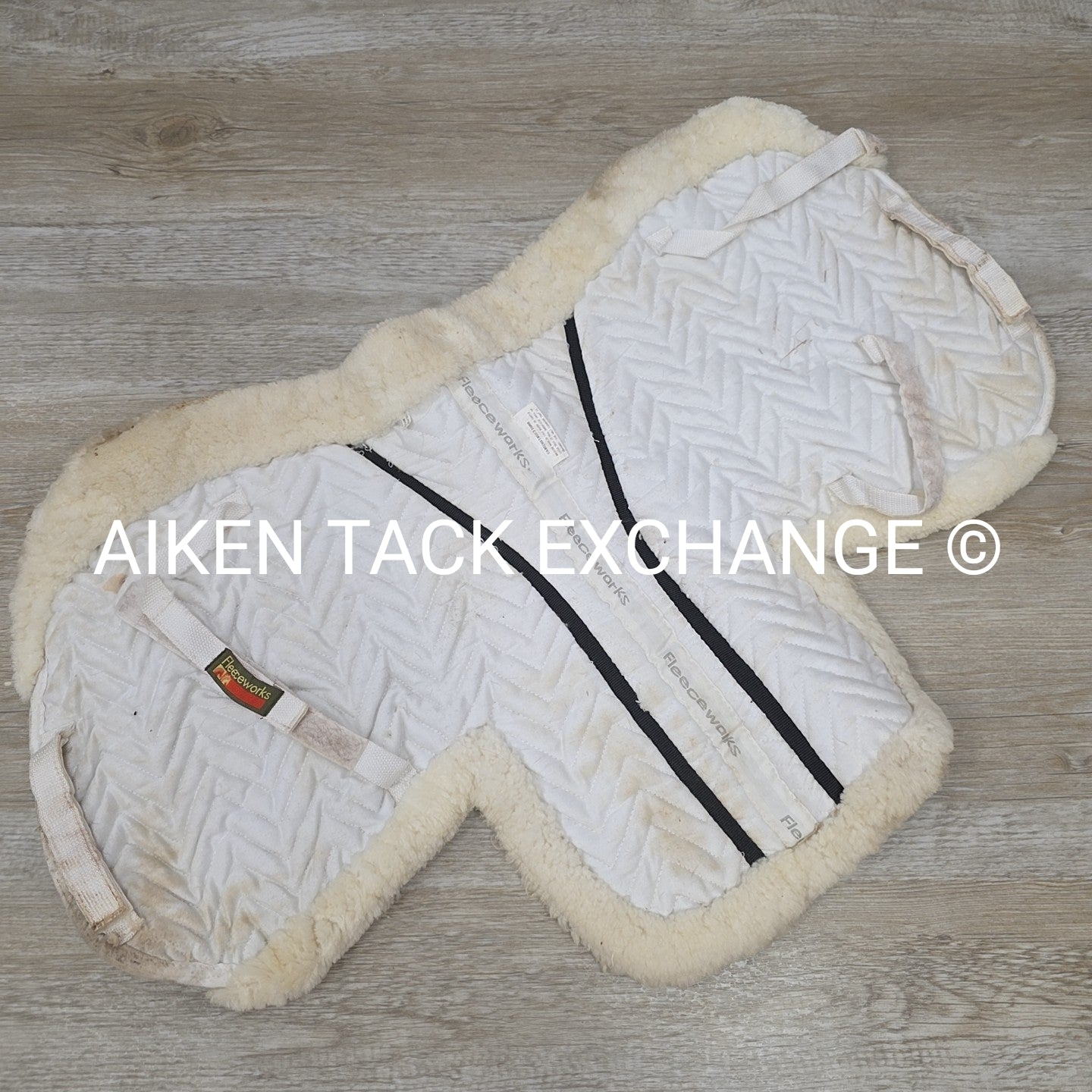 BARGAIN BUNDLE: 2 Fleeceworks FXK Sheepskin Close Contact Saddle Pads