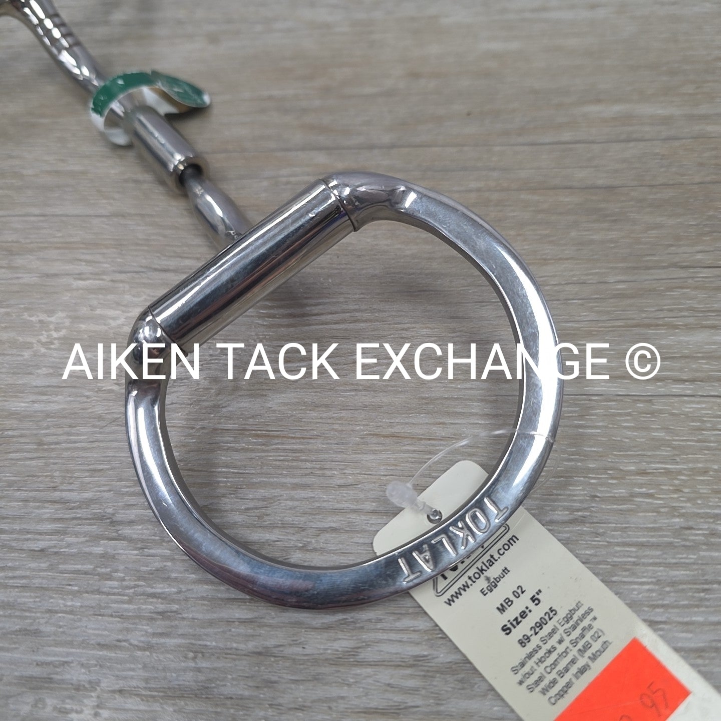 Myler without Hooks & Comfort Snaffle Wide Barrel MB 02 5"