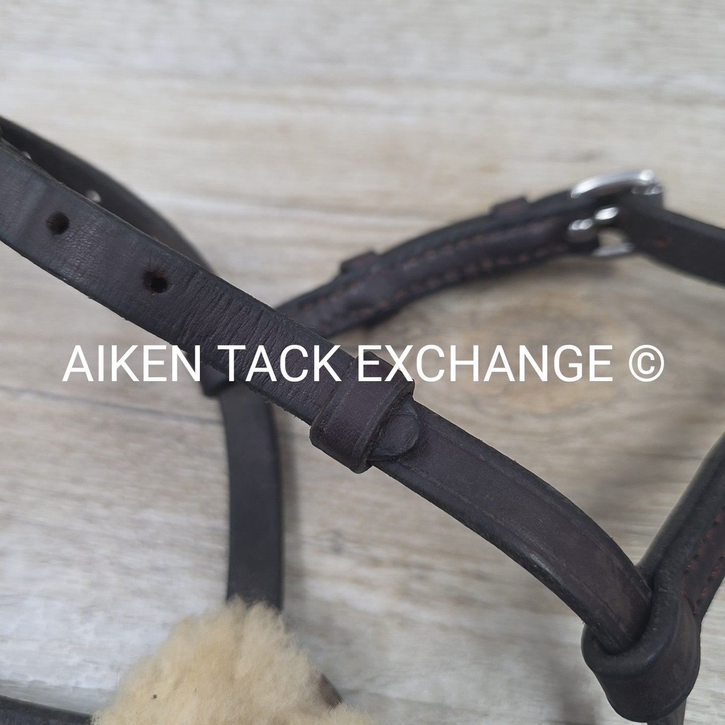 Nunn Finer Figure 8 Noseband, Brown, Size Full