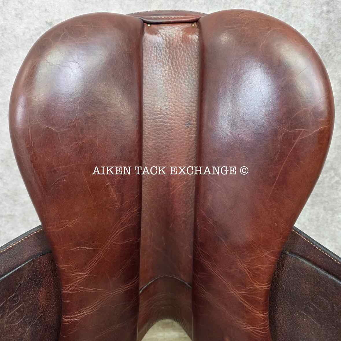 2015 Ovation Ruiz Diaz Close Contact Jump Saddle, 17" Seat, Adjustable Tree - XCH Changeable Gullet, Foam Panels
