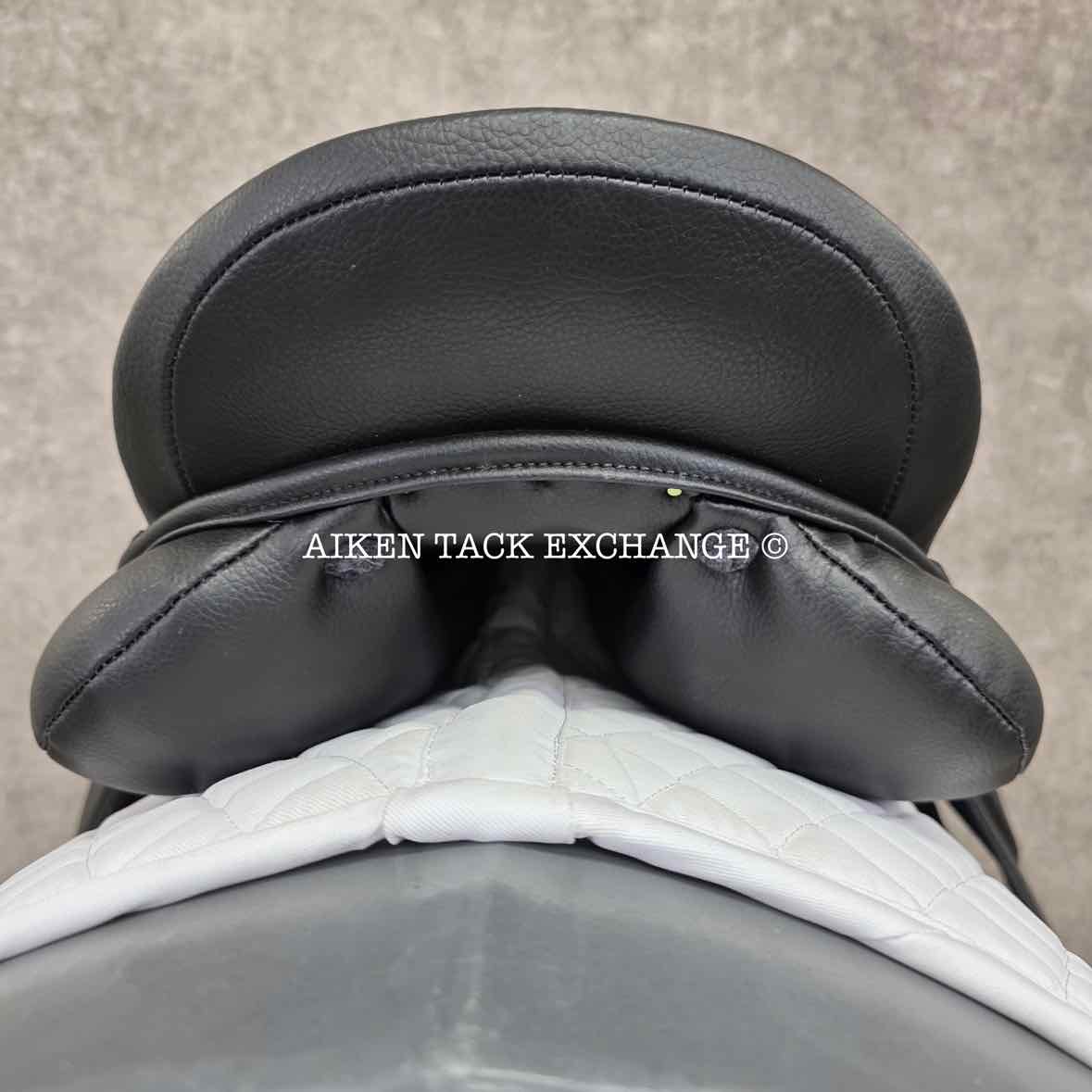 HDR - Henri de Rivel Vegan-X IGP Dressage Saddle, 17.5" Seat, Adjustable Tree - Changeable Gullet, Wool Flocked Panels