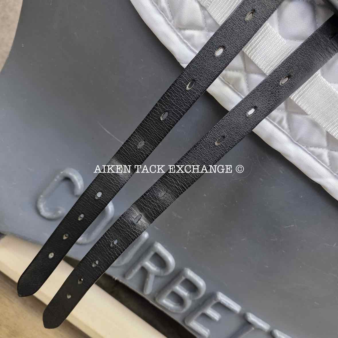 **SOLD** 2020 County Epiphany Monoflap Dressage Saddle, 17.5" Seat, Medium Narrow Tree, Wool Flocked Panels