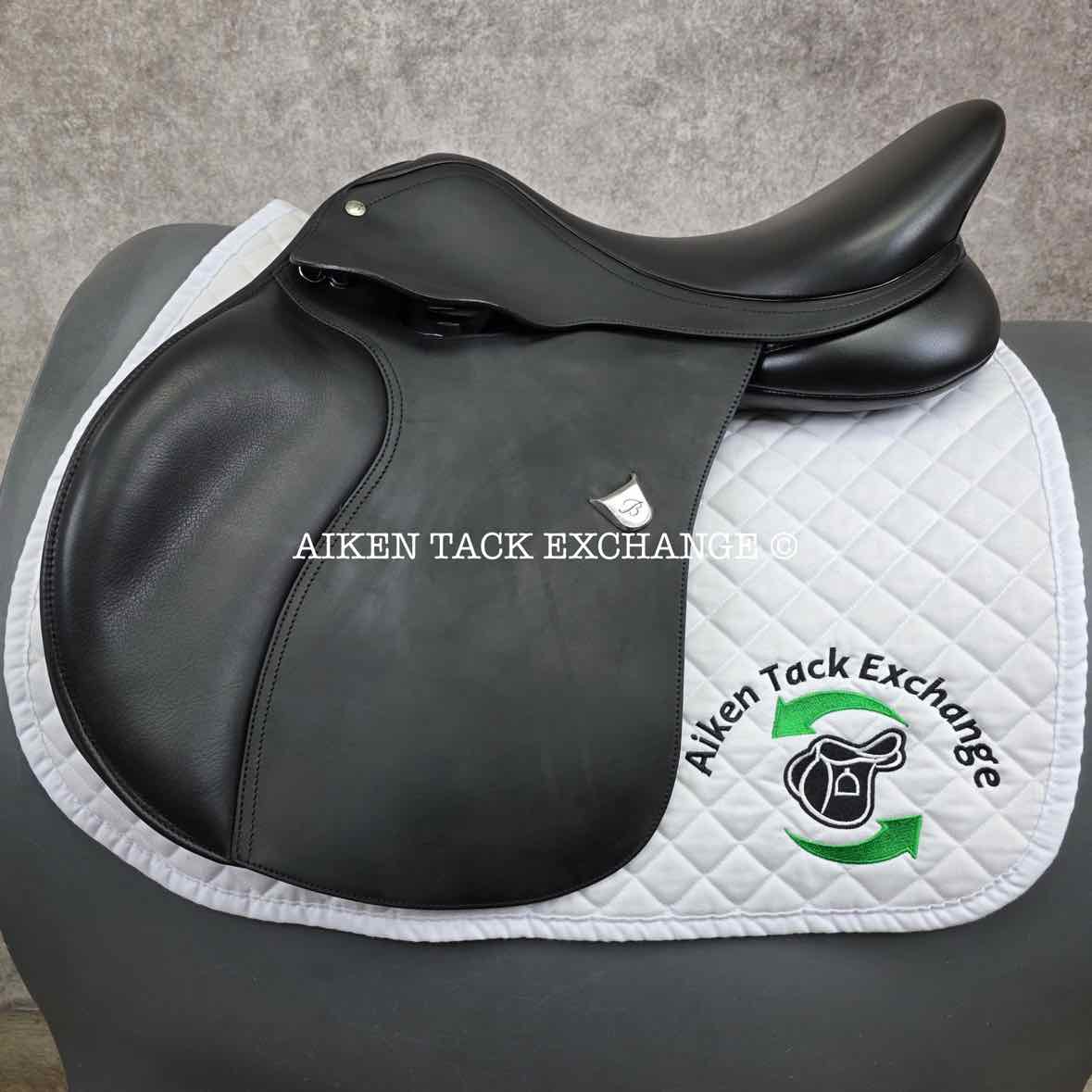 2023 Bates All Purpose Saddle with HART, 17" Seat, Adjustable Tree - Changeable Gullet, CAIR Panels