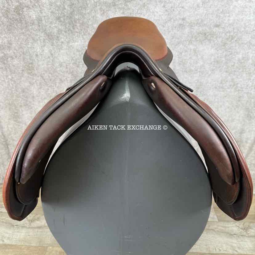 **SOLD** Beval The Natural Close Contact Jump Saddle, 17" Seat, Medium Tree, Foam Panels
