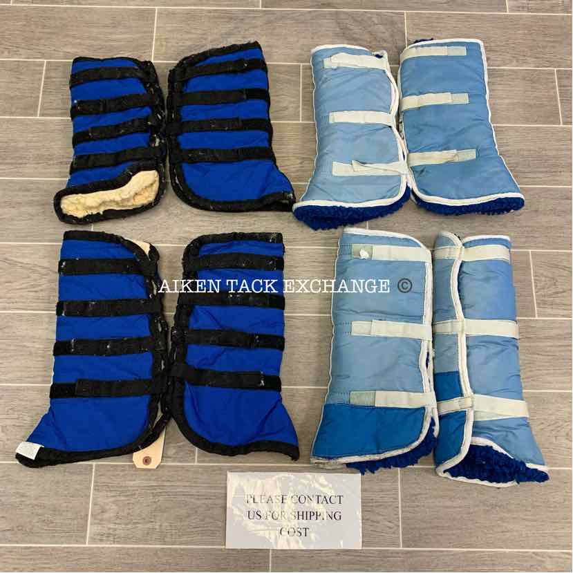 BARGAIN BUNDLE: 2 Full Sets of Shipping Boots, Front & Hind