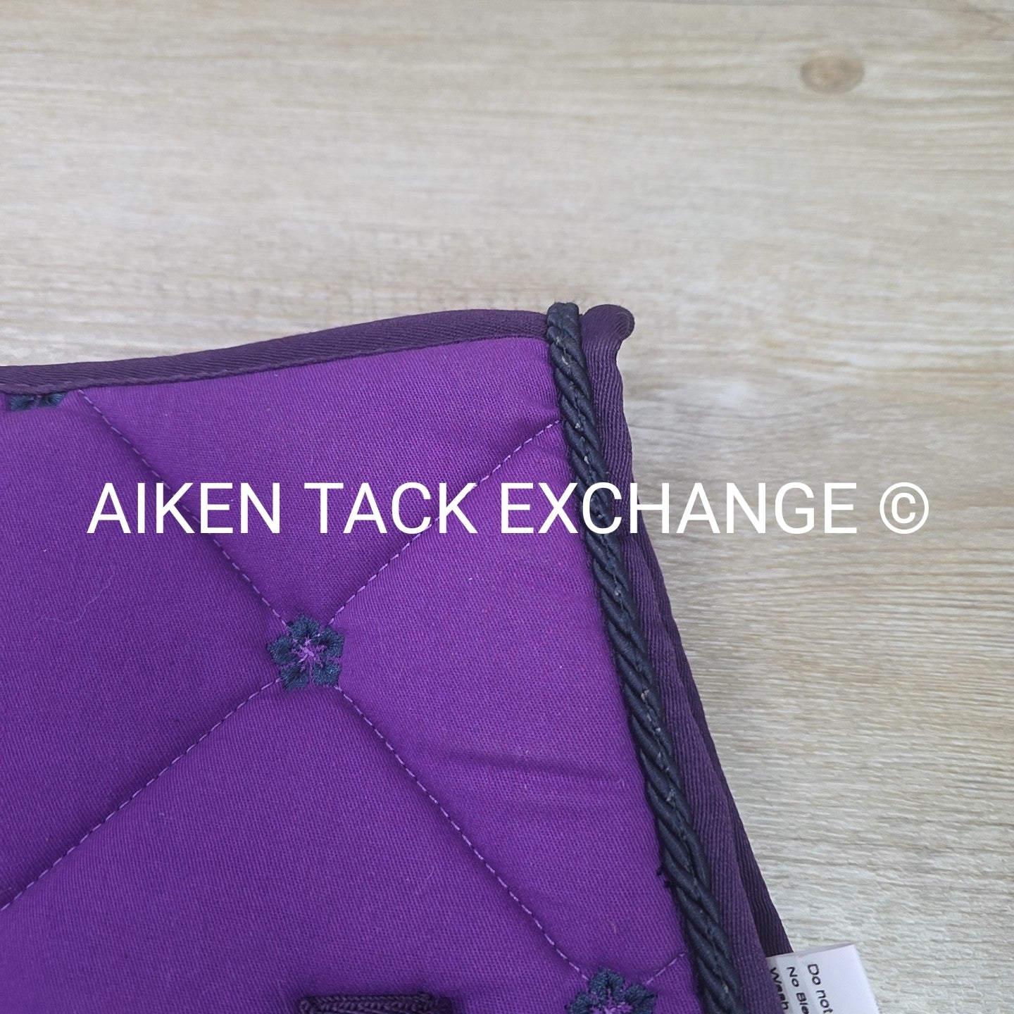 Centaur Hibiscus All Purpose Saddle Pad, Purple, Brand New