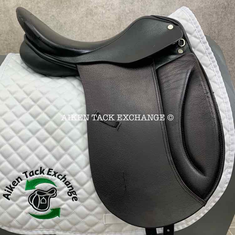 Jorge Canaves by Thornhill Vienna II Dressage Saddle, 18" Seat, 32 Tree - Medium, Wool Flocked Panels