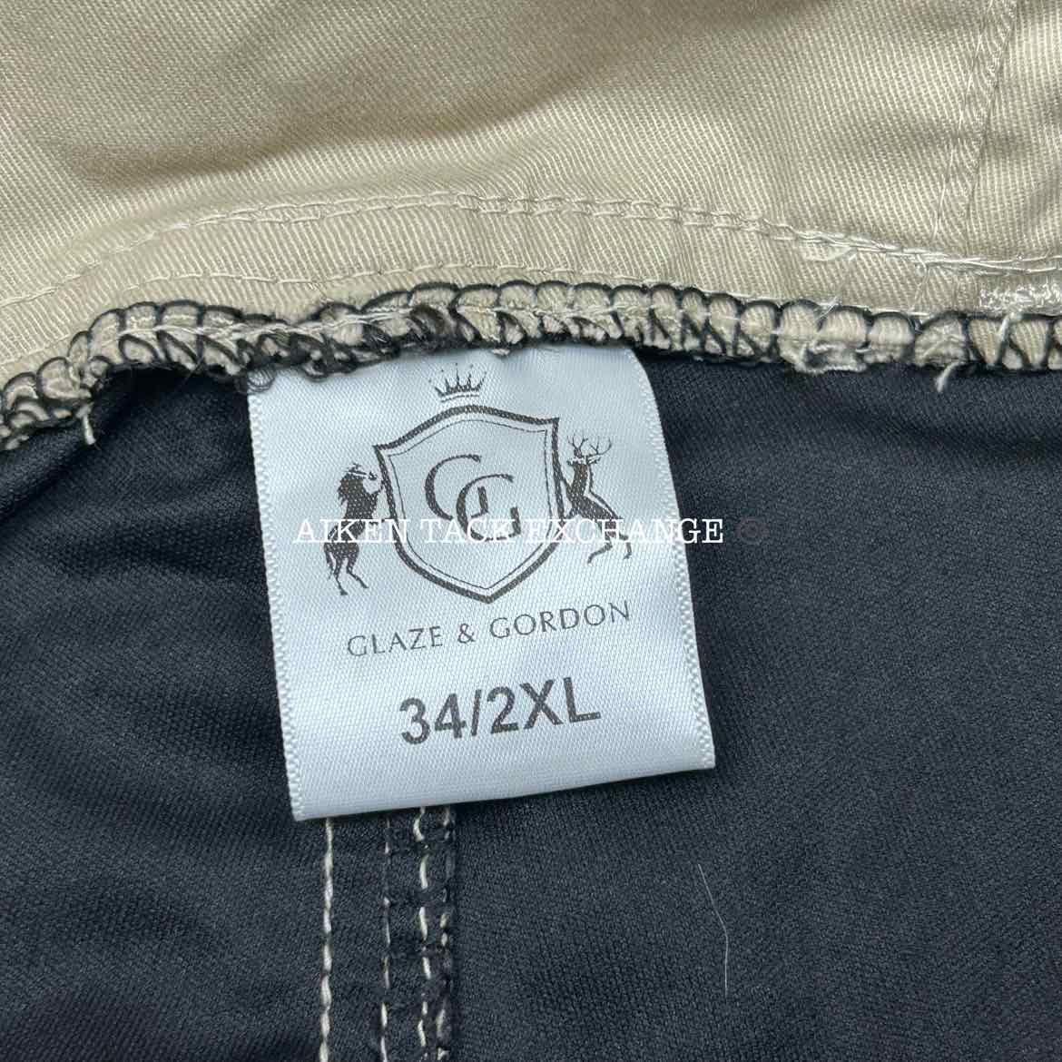 Glaze & Gordon Classic Hunting Full Seat Breeches, Size 34
