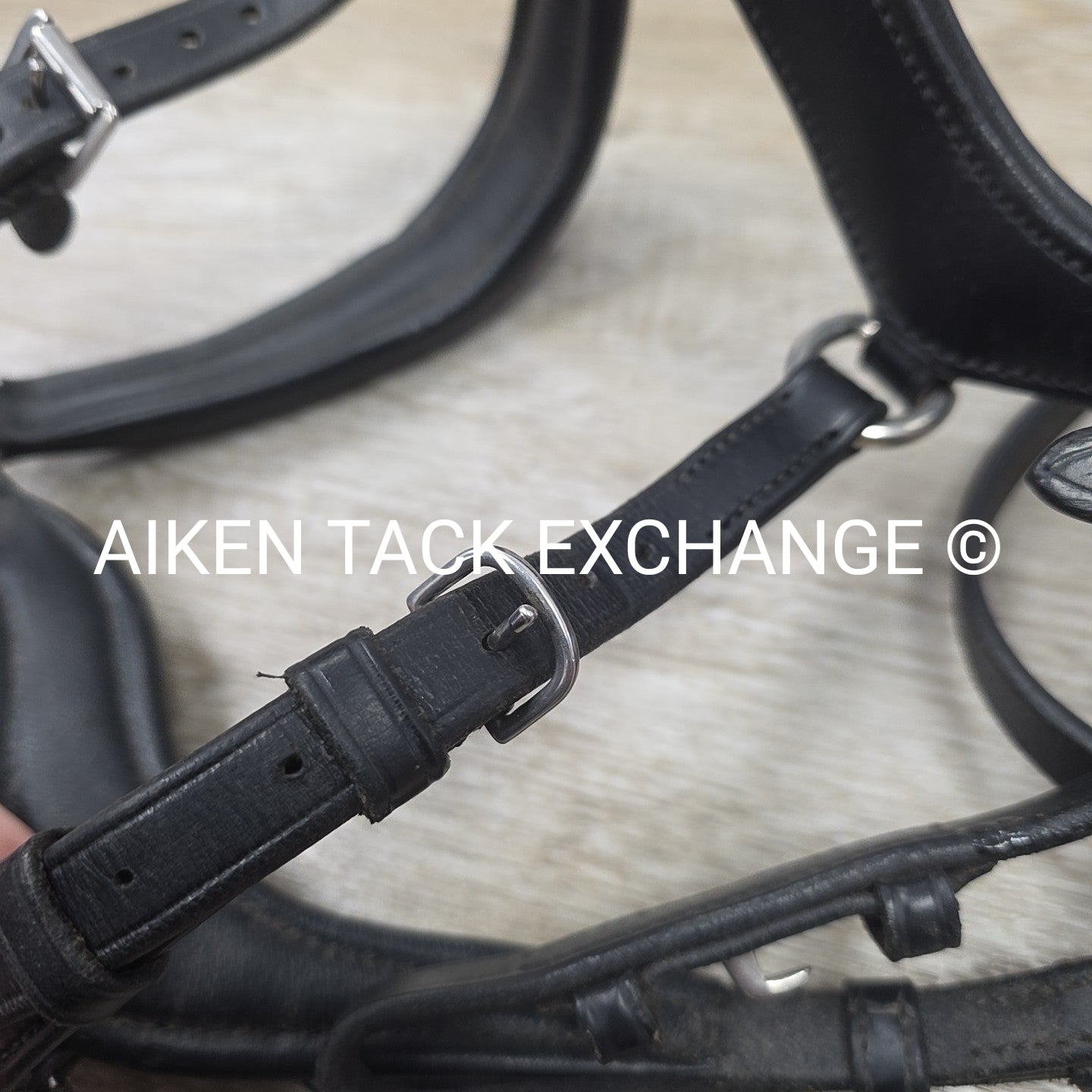 Tota Comfort System Drop Noseband Bridle, No Reins, Black, Size Full