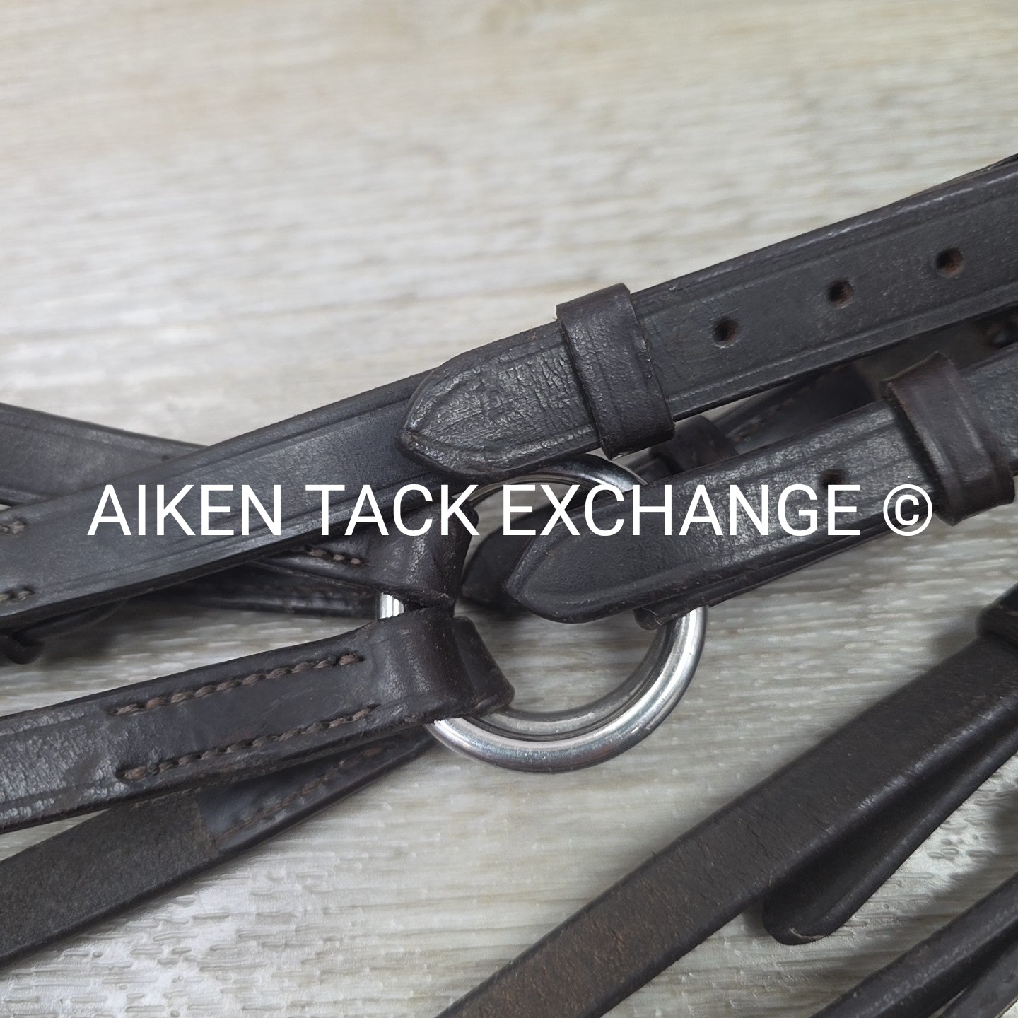 Monocrown Figure 8 Bridle, No Reins, Brown, Size Full