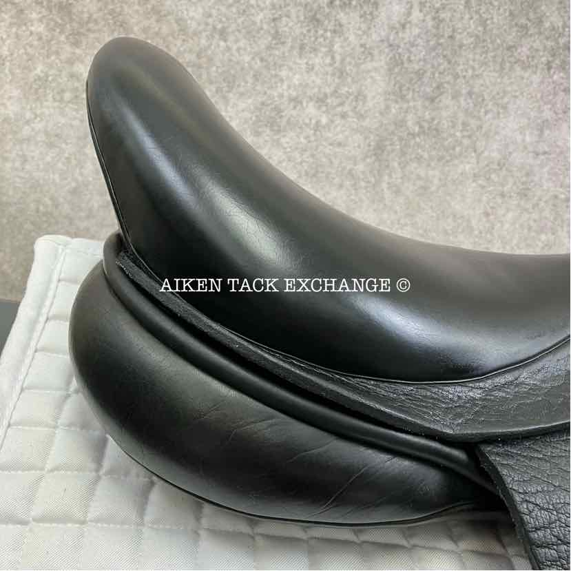 Cynron Dressage Saddle, 20" Seat, Extra Wide Tree, Wool Flocked Panels, Buffalo Leather