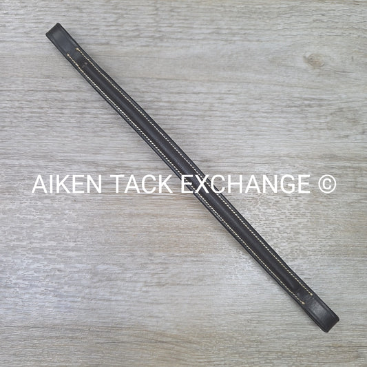 Round Raised Browband, Brown, Size 13.5"