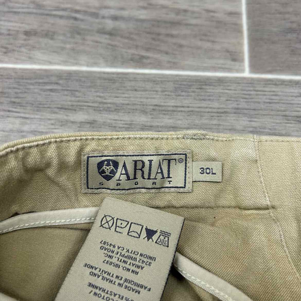 Ariat Sport Full Seat Breeches, Size 30 L