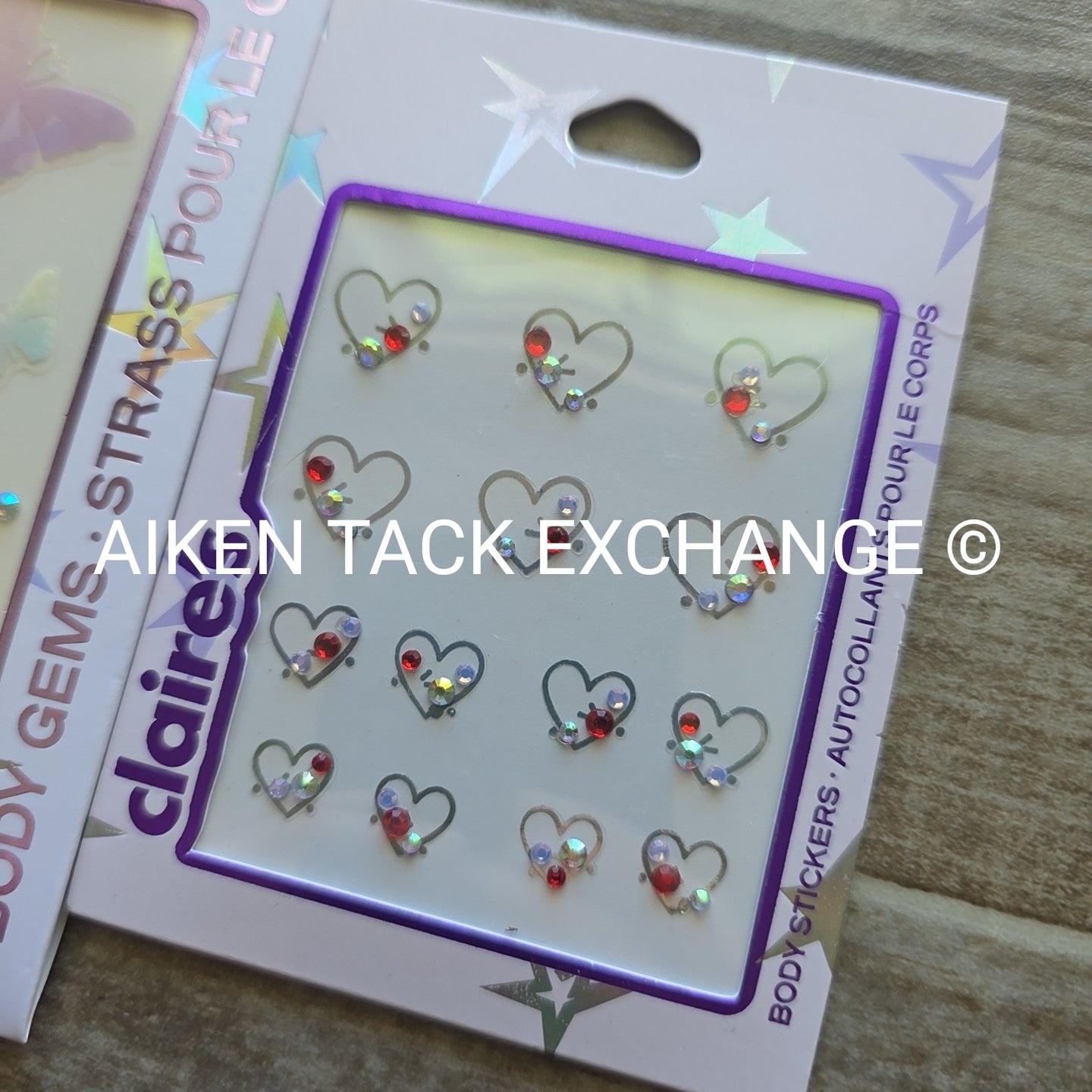 Claire's Body Gem Sets - 1 Large, 1 Small