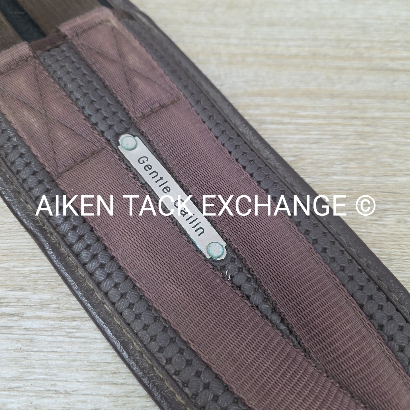 Chafeless Girth with Double Elastic, Brown, 44" (Has Nameplate)