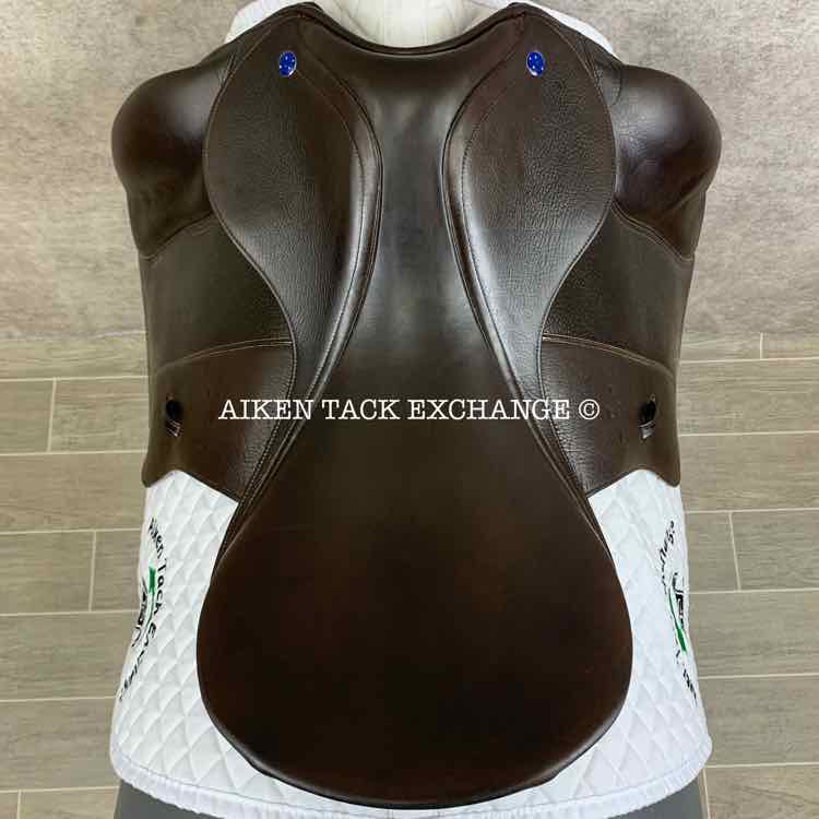 2012 Southern Stars Monoflap Dressage Saddle, 18" Seat, Wide Tree, Wool Flocked Panels