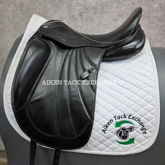 2018 Kentaur Ithaka AP Dressage Saddle, 18" Seat, Wide Tree, Wool Flocked Panels