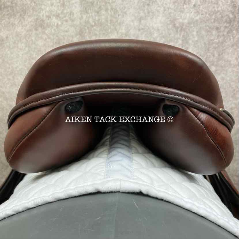 2021 MaxFlex Healthy Horse All Purpose Jump Saddle, 17.5" Seat, Wide Tree, Wool Flocked Panels