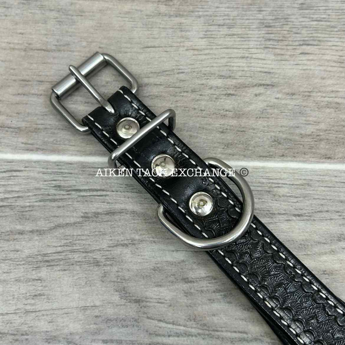 Beaded Leather Collar, 28"