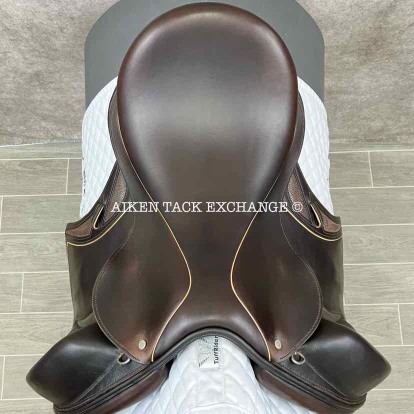 2020 Stackhouse & Ellis Monoflap Dressage Saddle, 17.5" Seat, Medium Wide Tree