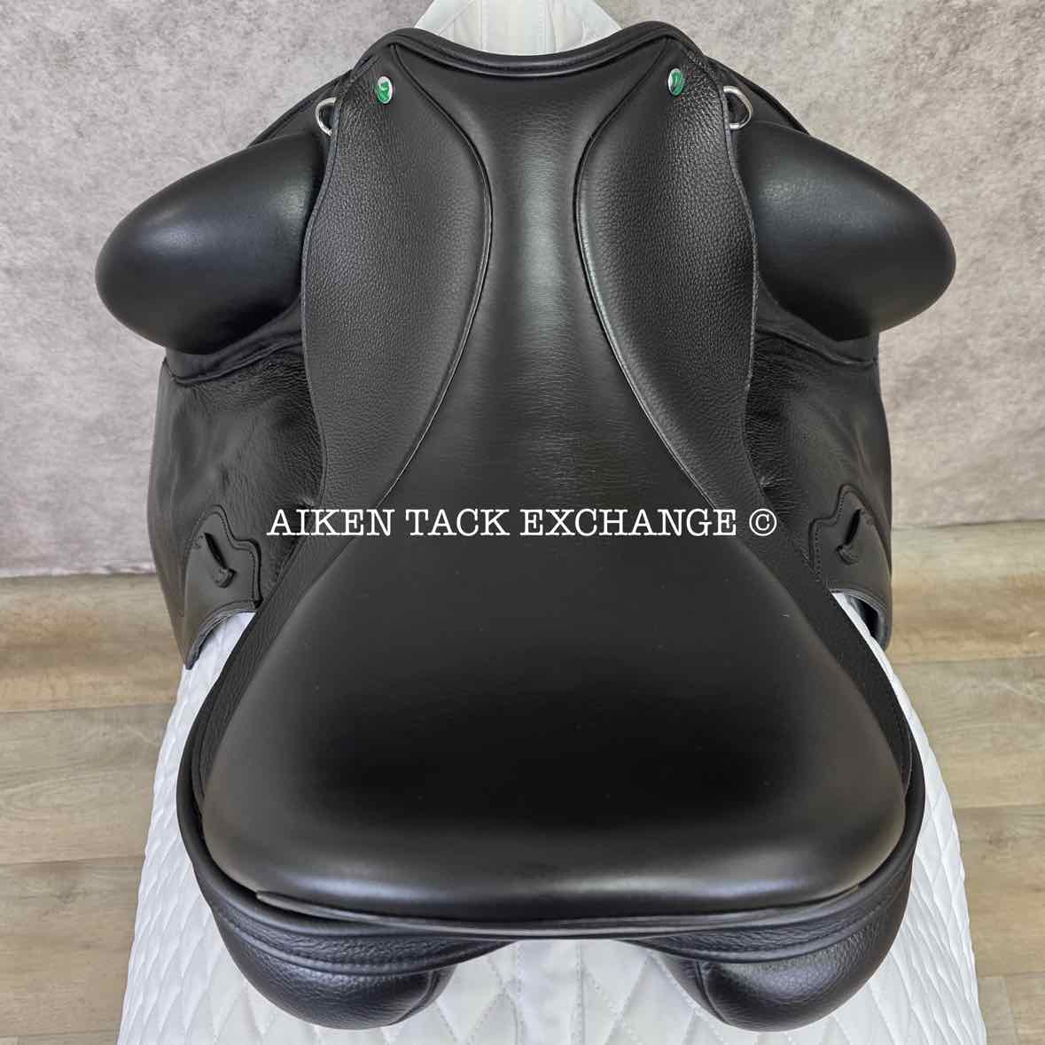 2023 Envy by Custom Saddlery Motion Monoflap Dressage Saddle, 17.5" Seat, Adjustable Tree, Wool Flocked Panels