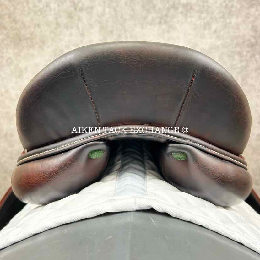 2005 Devoucoux Makila Monoflap Dressage Saddle, 18" Seat, 3A Flap, Medium/Medium Wide Tree, Foam Panels