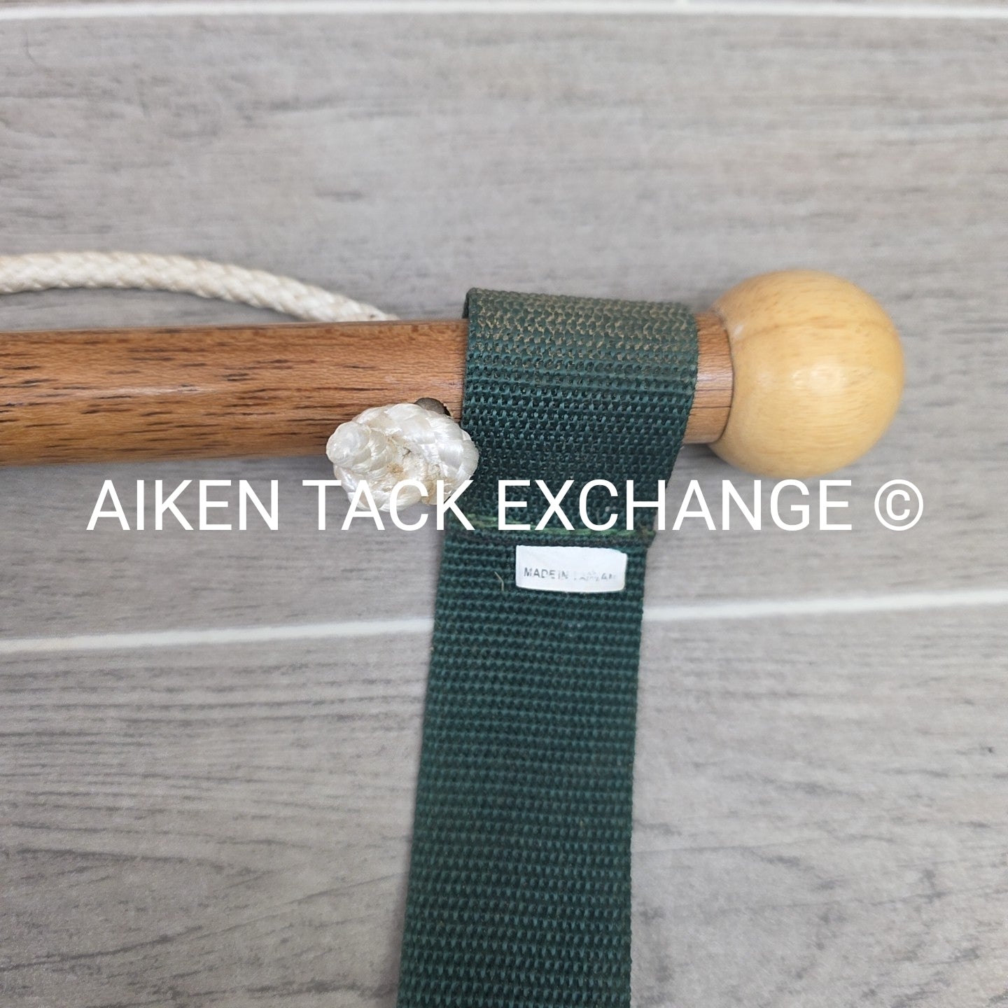 Hanging Wood Blanket Rack