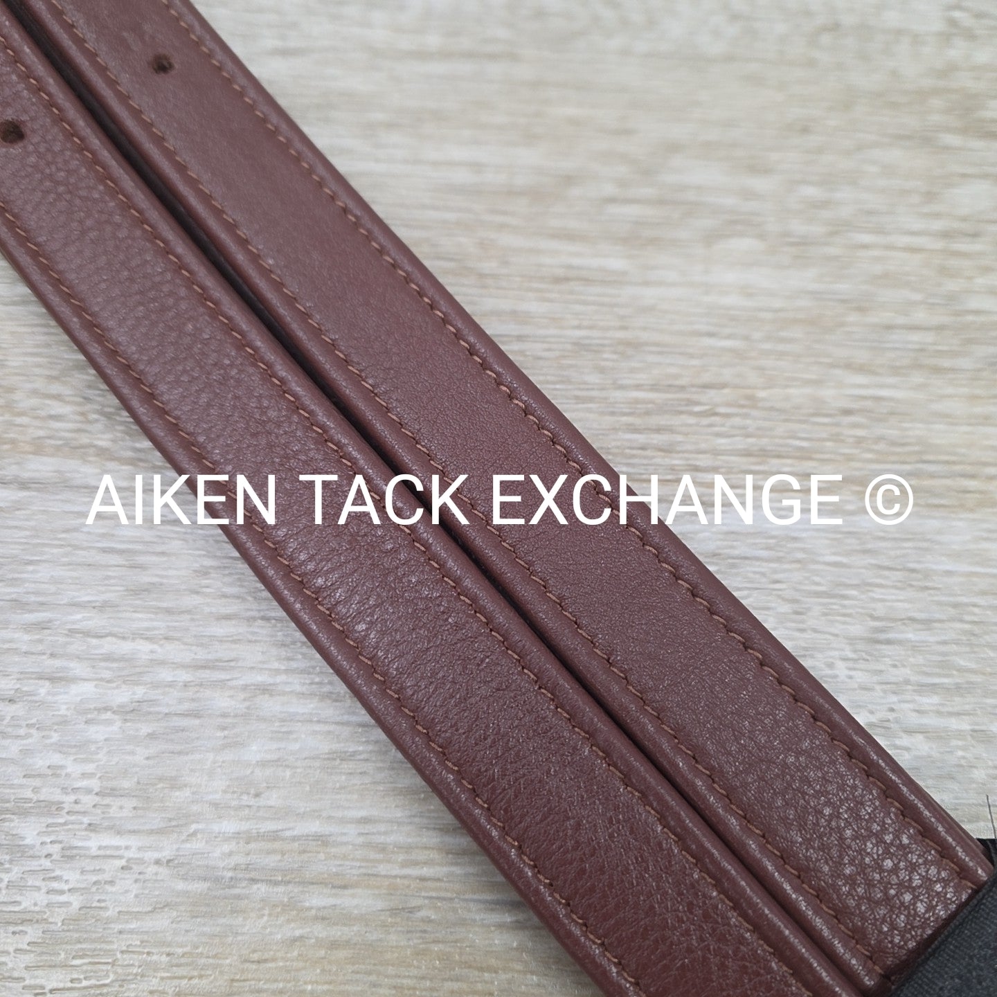 HDR Triple Covered Stirrup Leathers, Australian Nut, 48"