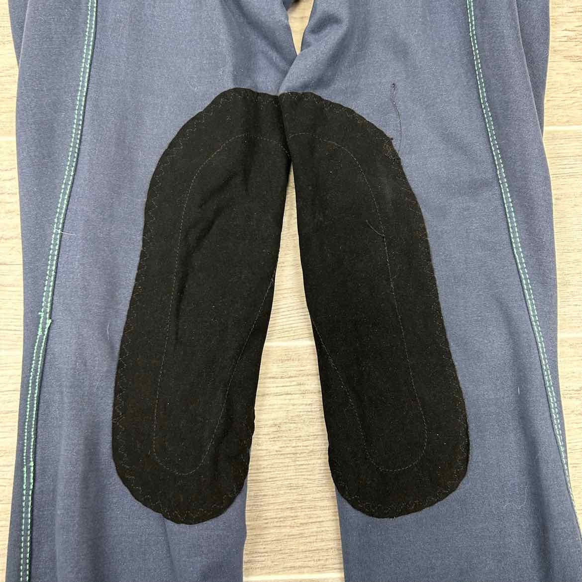 BARGAIN BUNDLE: 3 Pair Irideon Knee Patch Tights, Size Small