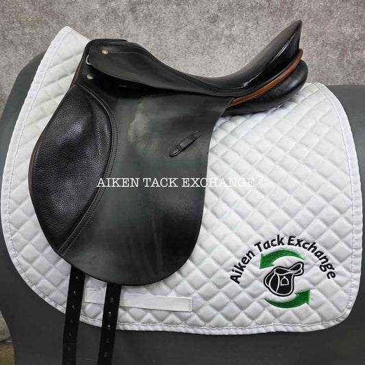 2000 Passier Young Champ Dressage Saddle, 16" Seat, Short Flap, W/XW Tree, Wool Flocked Panels