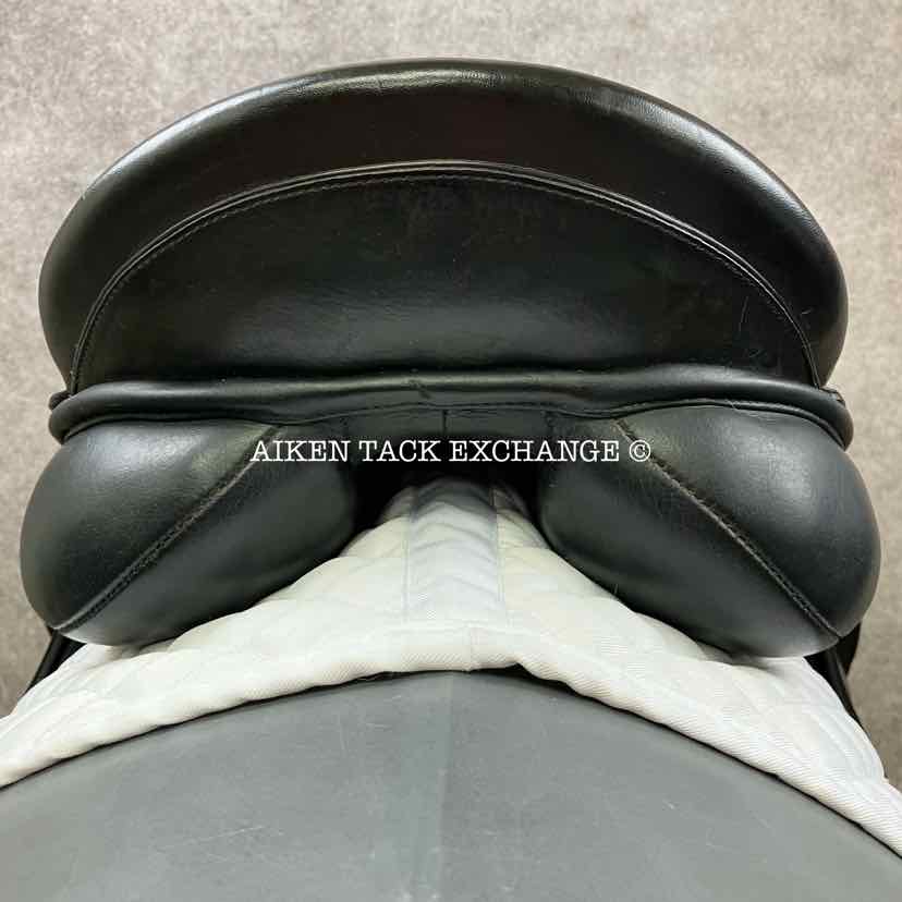 2015 PDS Carl Hester Showtime Alto Dressage Saddle, 17.5" Seat, Adjustable Tree - Changeable Gullet, Wool Flocked Panels
