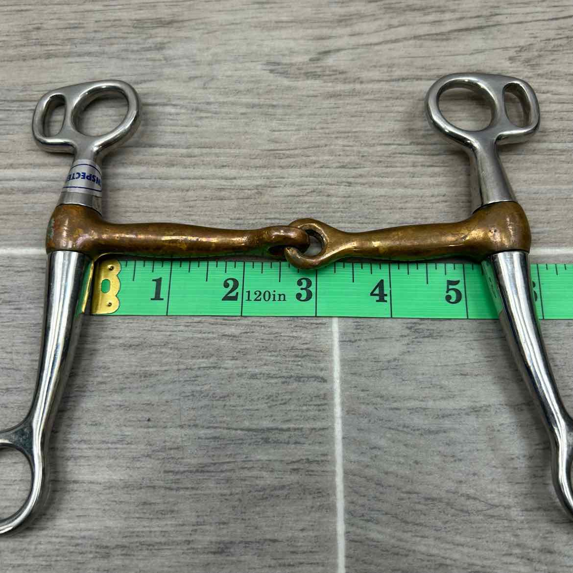 Single Joint Copper Tom Thumb Bit 5"