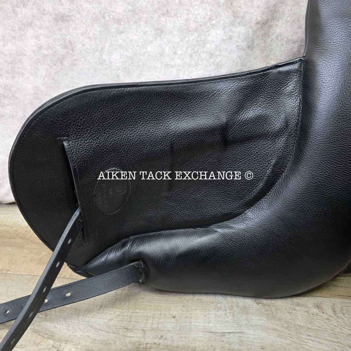 2024 Envy Motion Dressage Saddle, 17" Seat, Adjustable Tree, Wool Flocked Panels