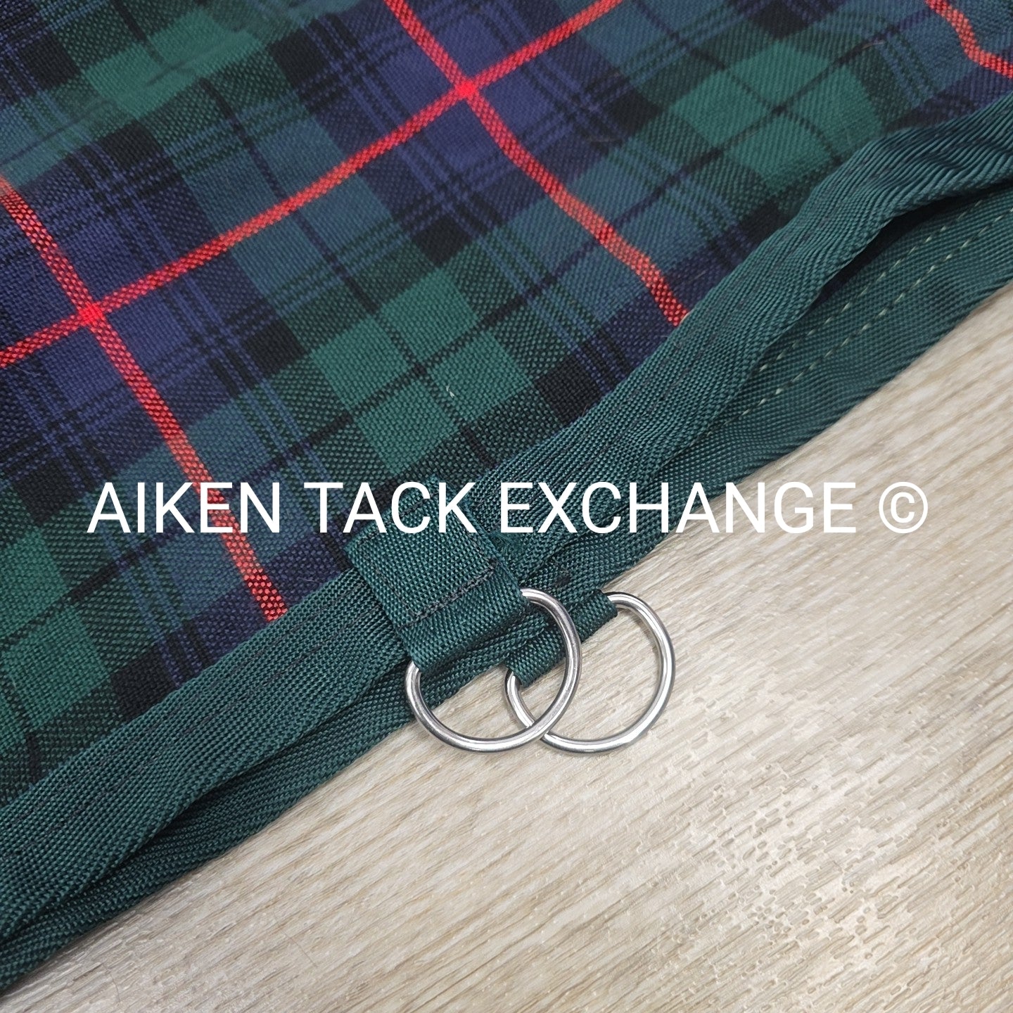 5/A Baker Original Tartan Plaid Stable Sheet, Size 72"