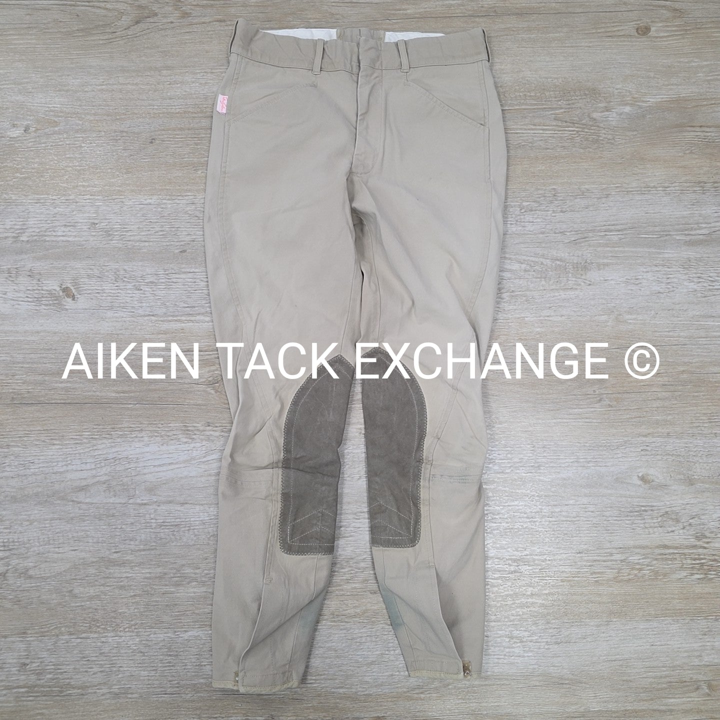 Tailored Sportsman Trophy Hunter Knee Patch Breeches, Size 30