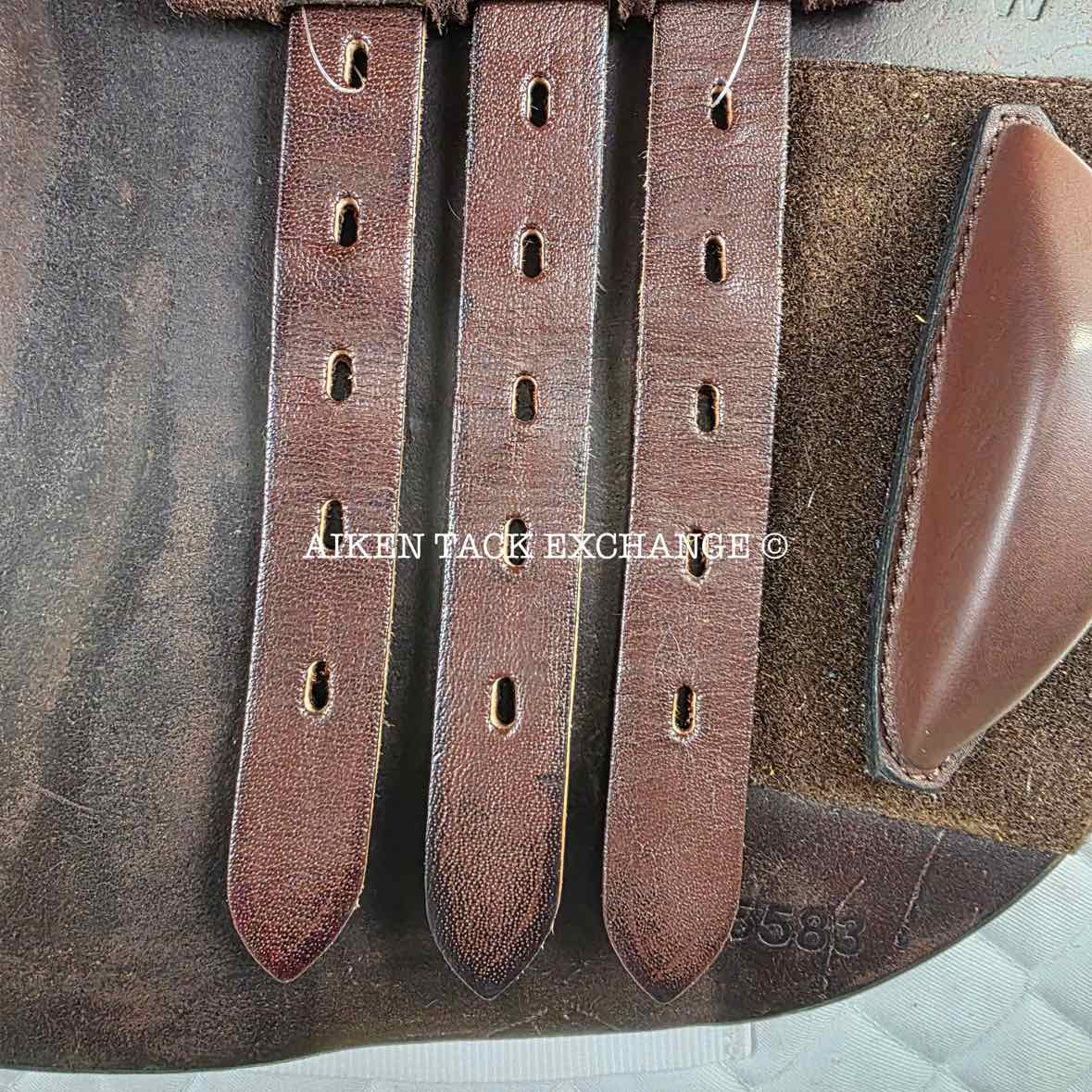 Circuit by Dover Saddlery Jump Saddle, 18.5" Seat, Wide Tree, Foam Panels