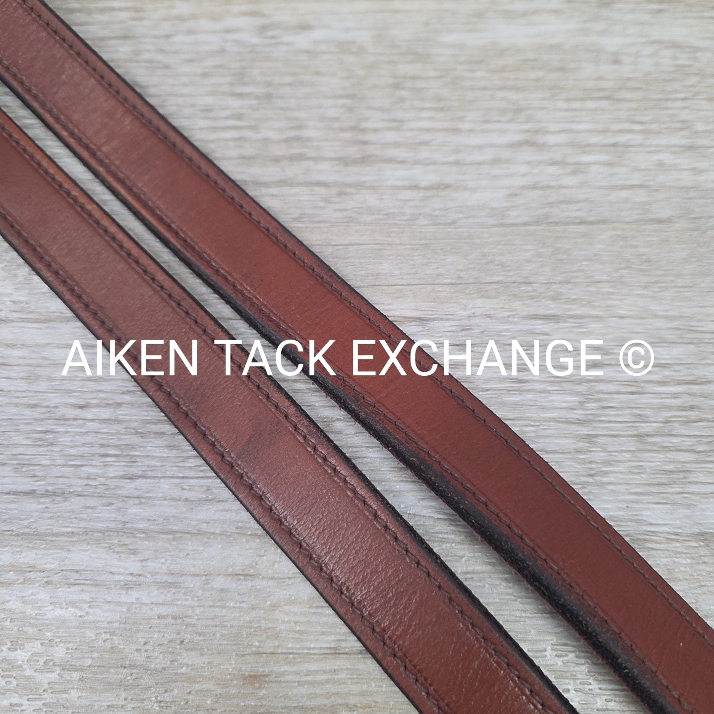 Nylon Backed Stirrup Leathers, Brown, 58"