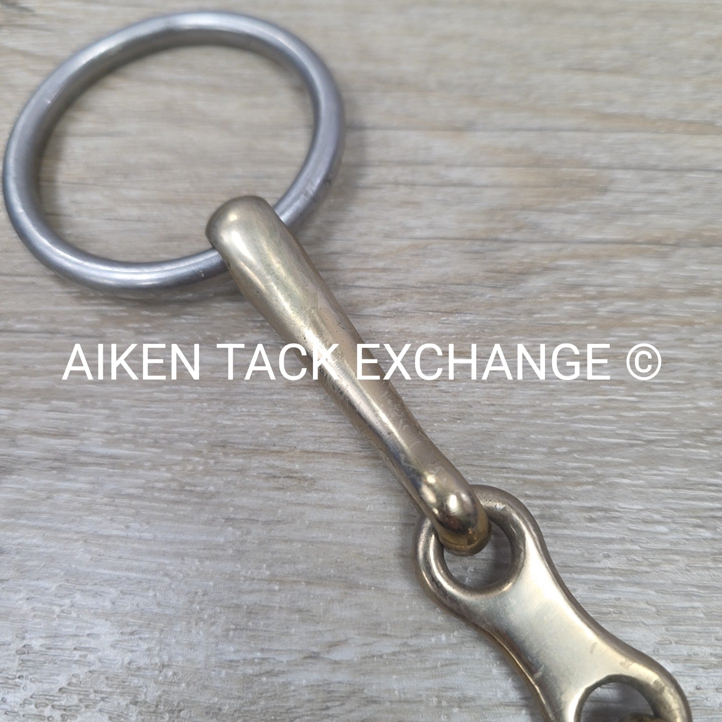 Metalab AlBaCon French Link Loose Ring Bradoon Bit, 6"