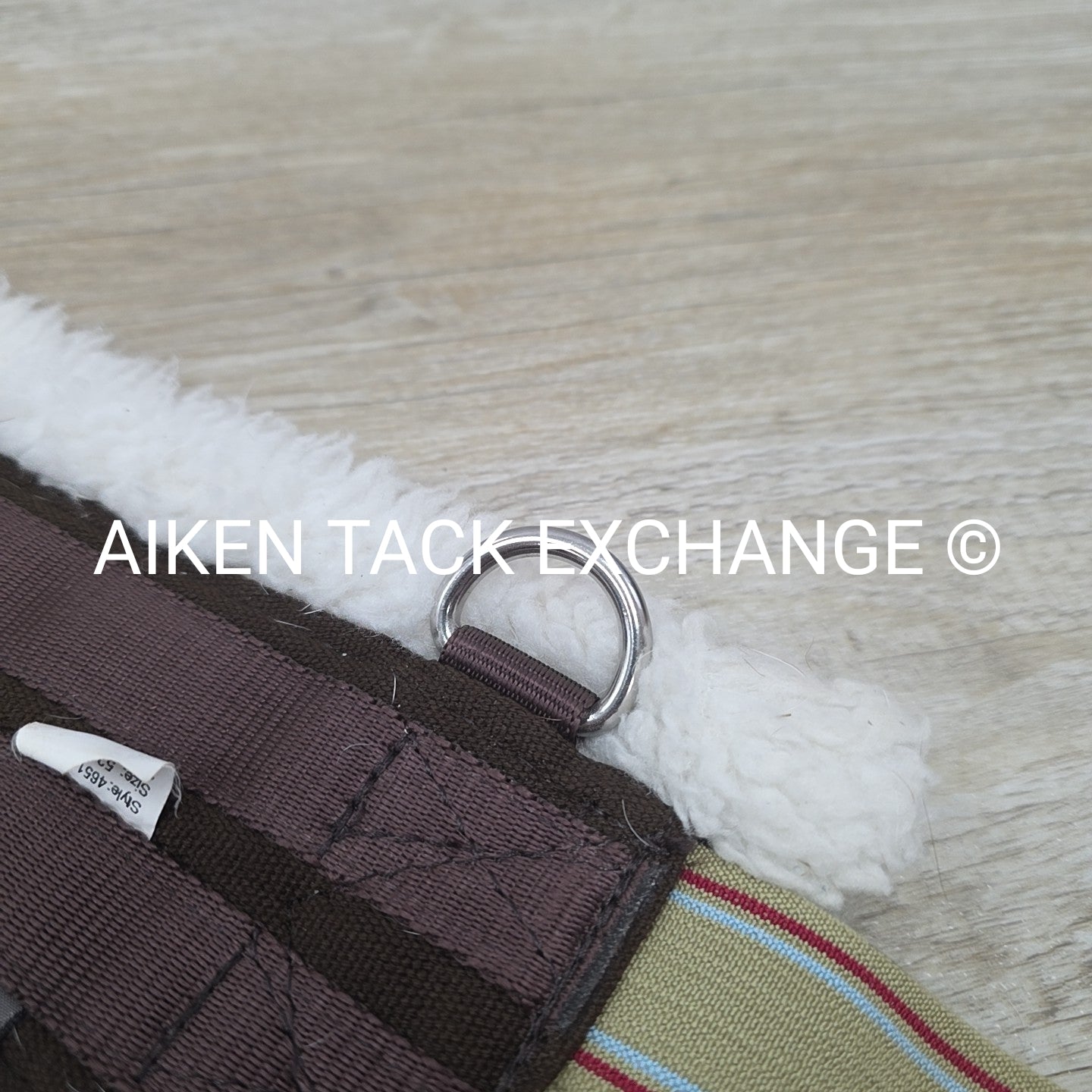 Ovation Fleece Dry-Tex Double End Elastic Girth, 52"